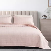 Linery Two-Tone Reversible Quilt Set