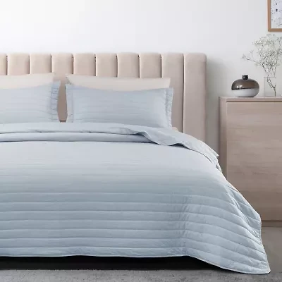 Linery Channel Stitch Reversible Quilt Set