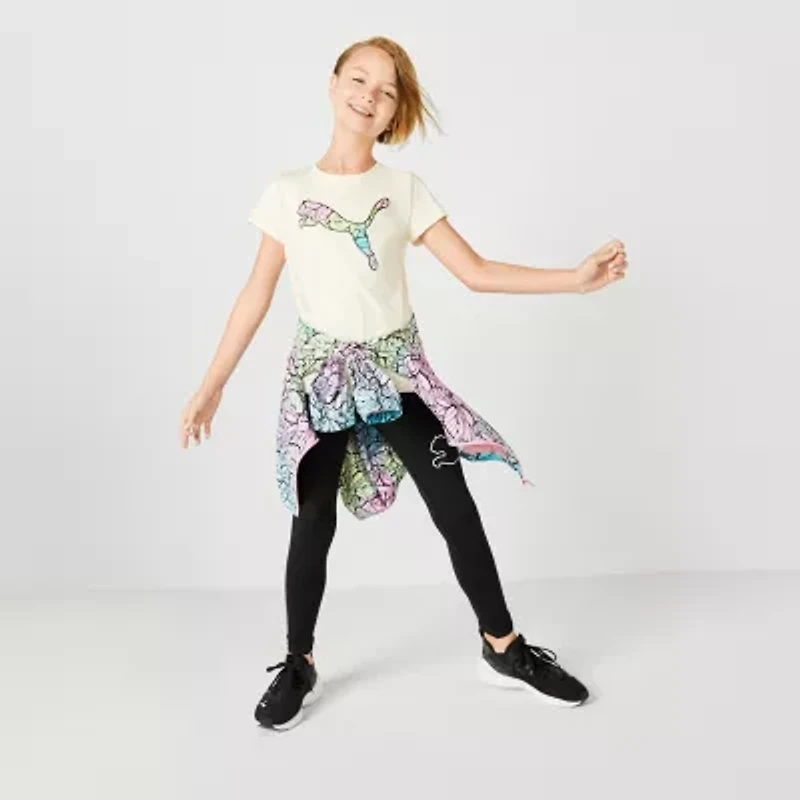PUMA Big Kid Girls 20" Active Full Length Leggings