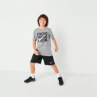Nike 3BRAND by Russell Wilson Big Kid Boys Crew Neck Short Sleeve Regular Fit Graphic T-Shirt