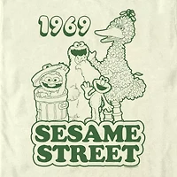 Mens Short Sleeve Sesame Street Graphic T-Shirt