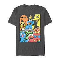 Mens Short Sleeve Sesame Street Graphic T-Shirt