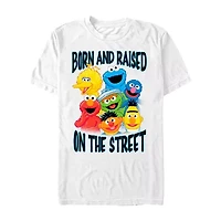 Mens Short Sleeve Sesame Street Graphic T-Shirt