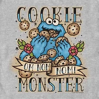 Mens Short Sleeve Sesame Street Graphic T-Shirt