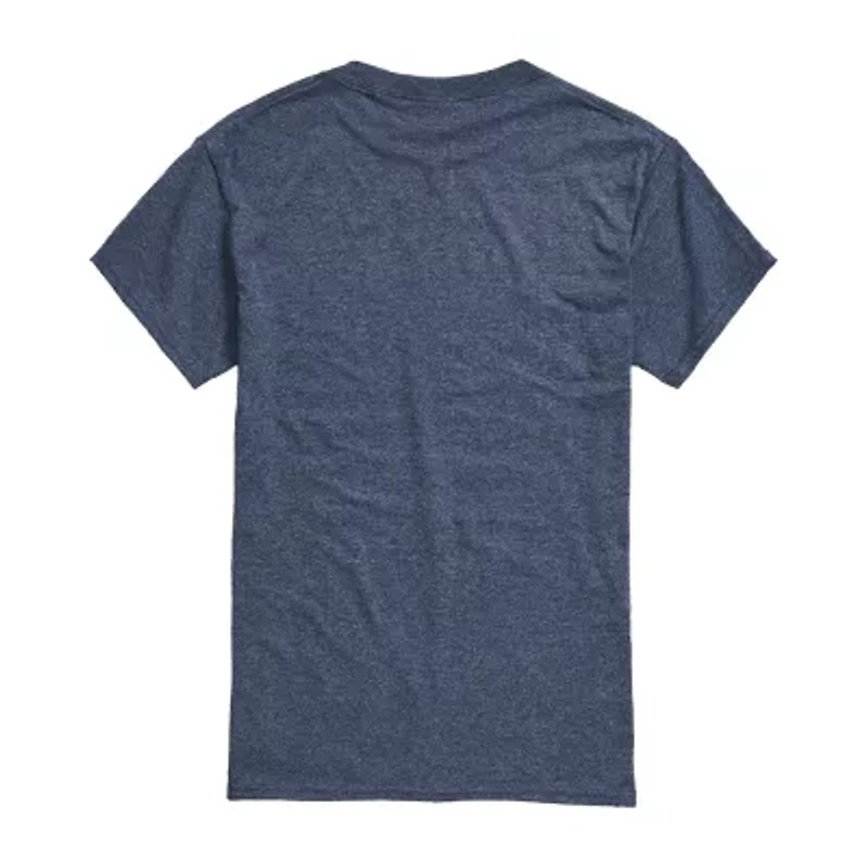 Mens Short Sleeve St. Patrick's Day Garfield Graphic T-Shirt