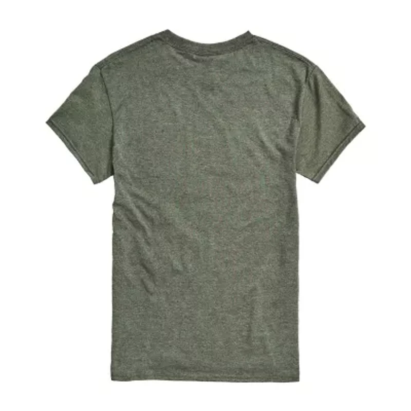 Mens Short Sleeve St. Patrick's Day Mickey Mouse Graphic T-Shirt