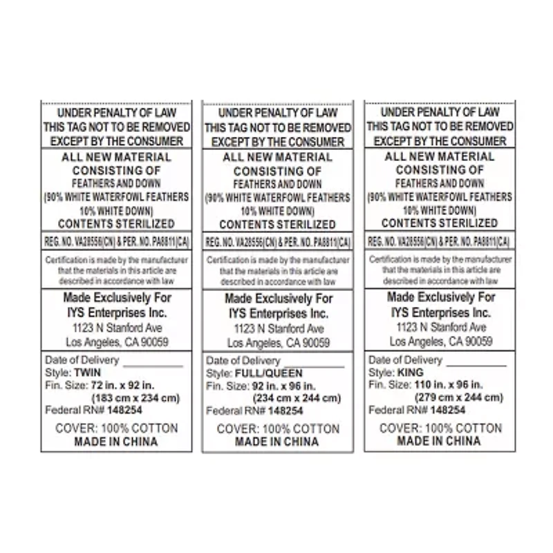 Ella Jayne Lightweight Down-Blend Comforter