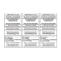 Ella Jayne Gussetted Firm Plush Down Alternative Side/Back Sleeper Pillow