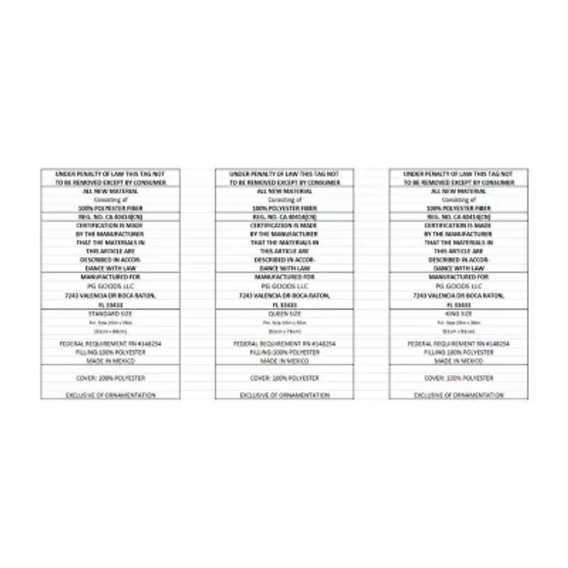 Ella Jayne Gussetted Firm Plush Down Alternative Side/Back Sleeper Pillow