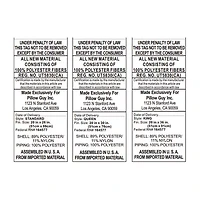 Ella Jayne MicronOne Dust Mite, Bedbug, Allergen-Free Down Alternative Pillow, Medium Density, Set of 2