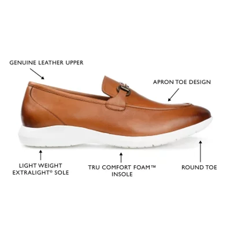 Thomas And Vine Burns Mens Moc Closed Toe Loafers