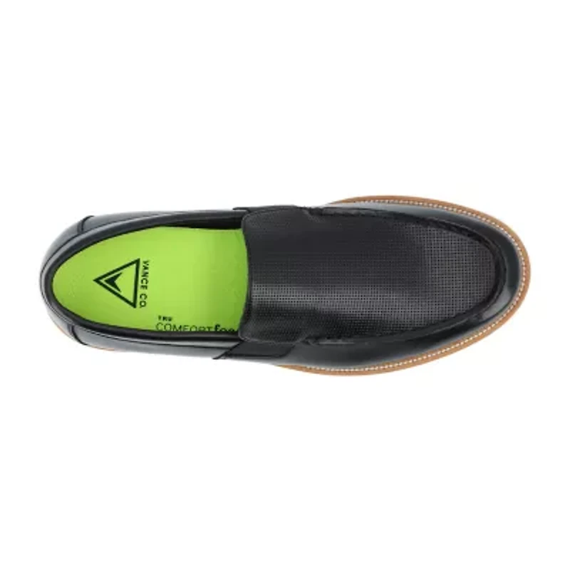 Vance Co Dallas Mens Moc Closed Toe Loafers