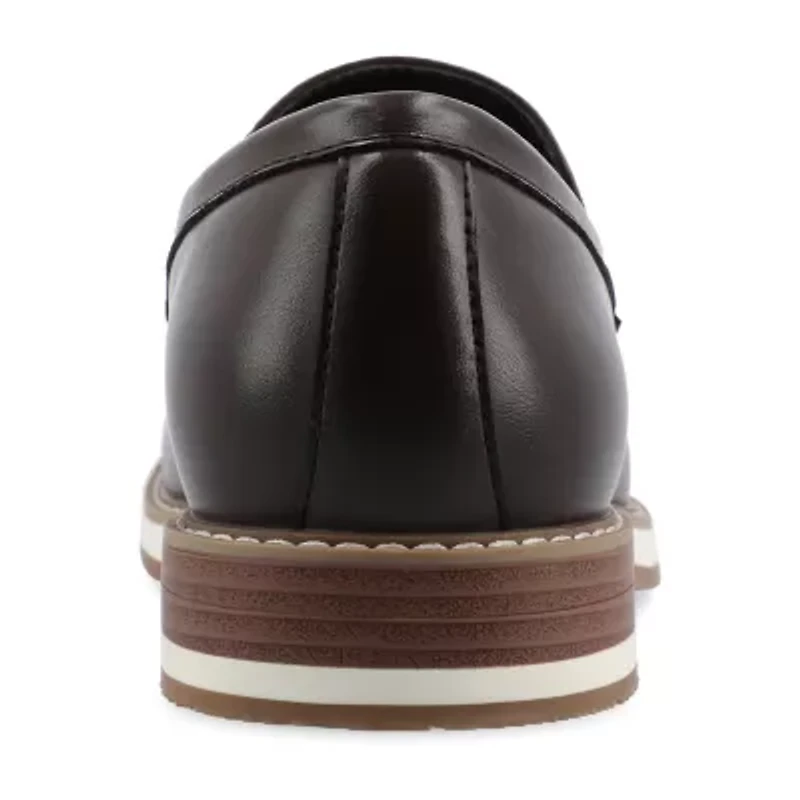 Vance Co Kahlil Mens Moc Closed Toe Loafers