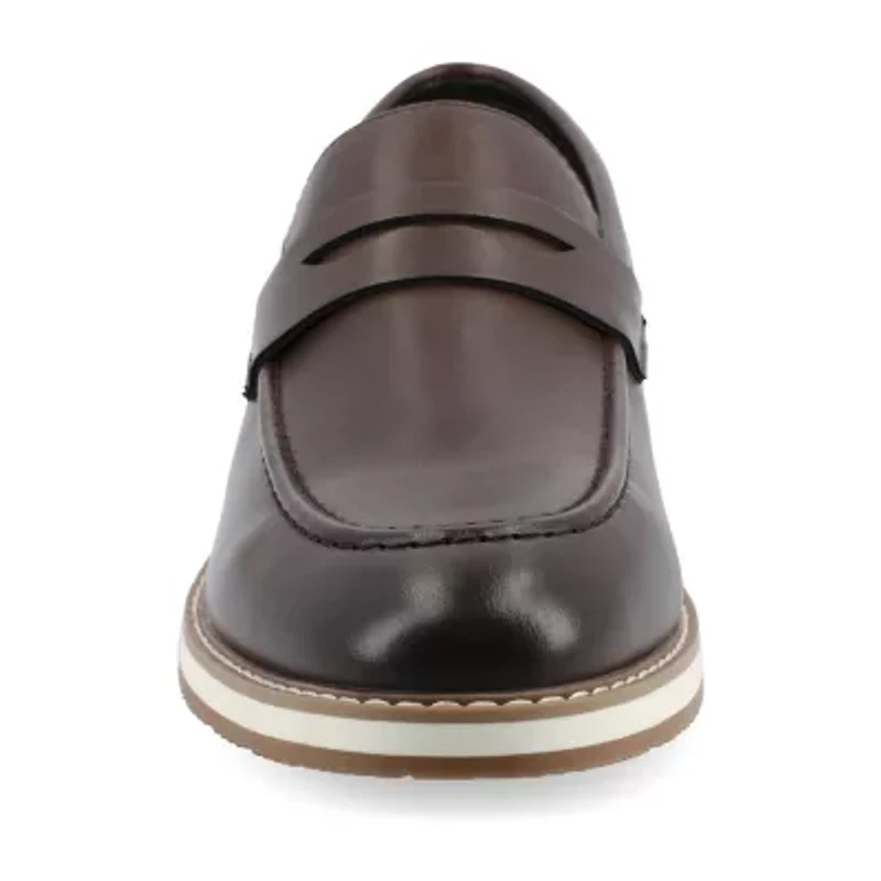 Vance Co Kahlil Mens Moc Closed Toe Loafers