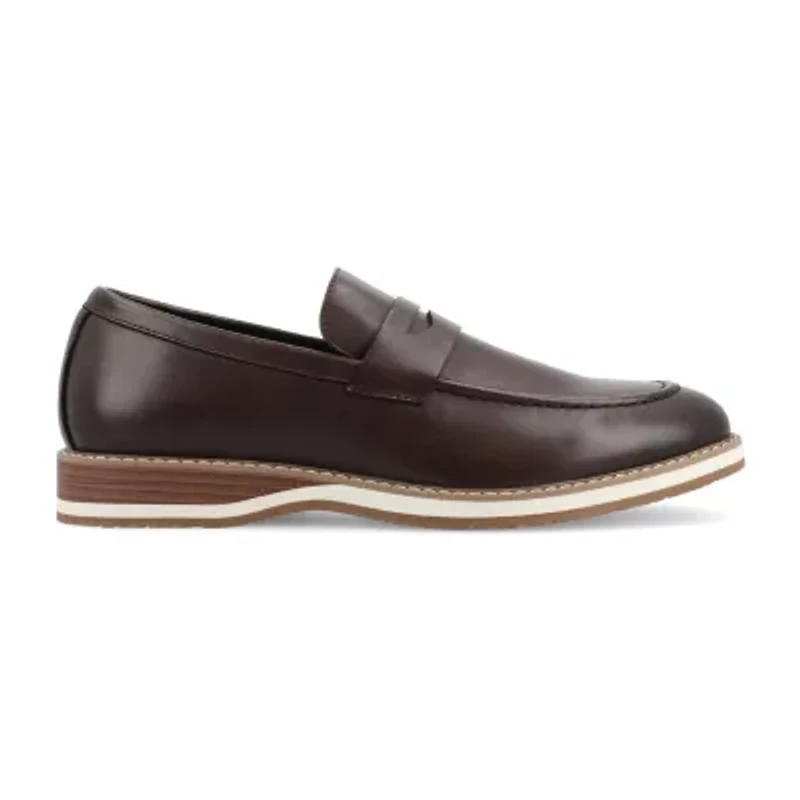 Vance Co Kahlil Mens Moc Closed Toe Loafers