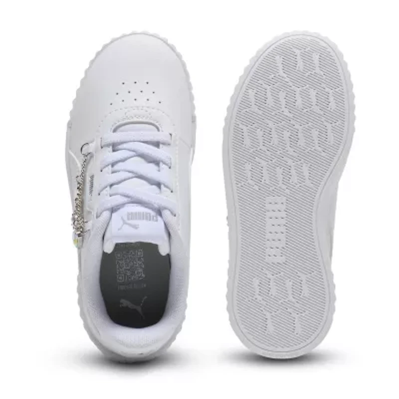 PUMA Carina 3.0 Bling Little Kid Girls Sneakers