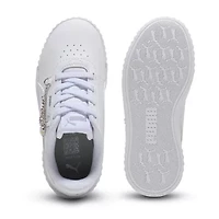 PUMA Carina 3.0 Bling Little Kid Girls Sneakers