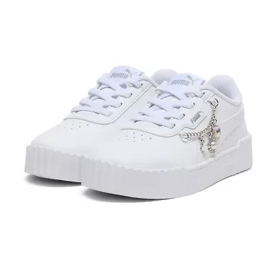 PUMA Carina 3.0 Bling Little Kid Girls Sneakers