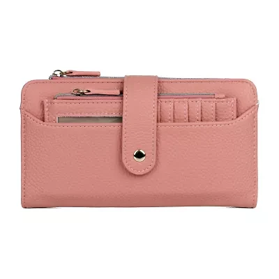 Julia Buxton Bifold  Cc Womens RFID Blocking Bifold Wallet