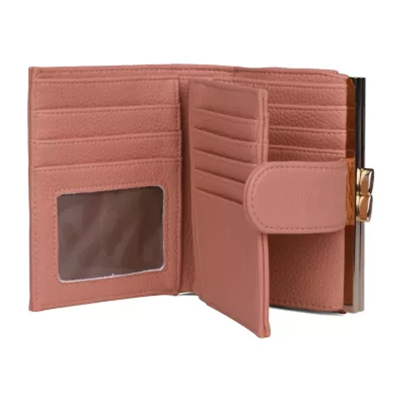 Julia Buxton Lexington Wallet Womens RFID Blocking Bifold