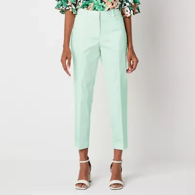 Liz Claiborne Emma Womens Tall Ankle Mid Rise Pant