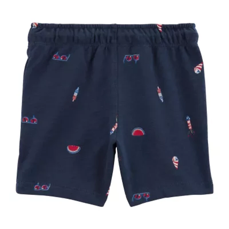 Carter's Americana Toddler Boys Pull-On Short
