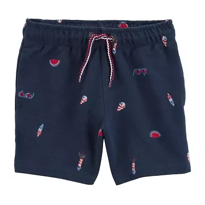 Carter's Americana Toddler Boys Pull-On Short