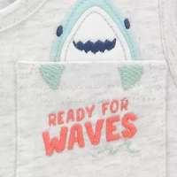 Carter's Shark Toddler Boys 2-pc. Short Set