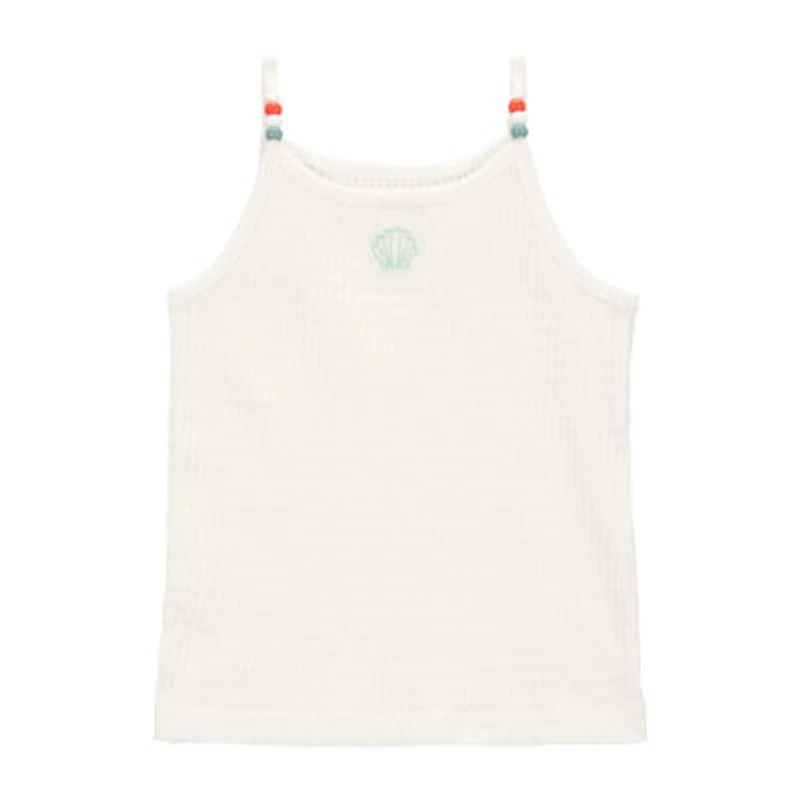 Carter's Toddler Girls Round Neck Sleeveless Tank Top