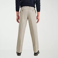 Dockers Signature Iron Free Khaki With Stain Defender Mens Comfort Waistband Classic Fit Flat Front Pant