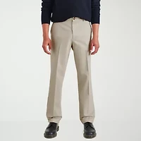 Dockers Signature Iron Free Khaki With Stain Defender Mens Comfort Waistband Classic Fit Flat Front Pant