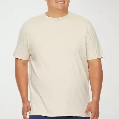 St. John's Bay Super Soft Mens Crew Neck Short Sleeve Quick Dry Big and Tall T-Shirt