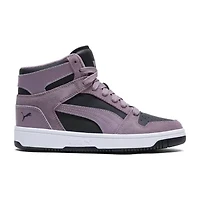 PUMA Rebound Layup Marshmallow Womens Basketball Shoes