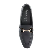 Journee Collection Mizza Womens Square Closed Toe Loafers