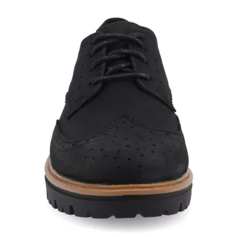 Journee Collection Claudiya Womens Wing Closed Toe Loafers