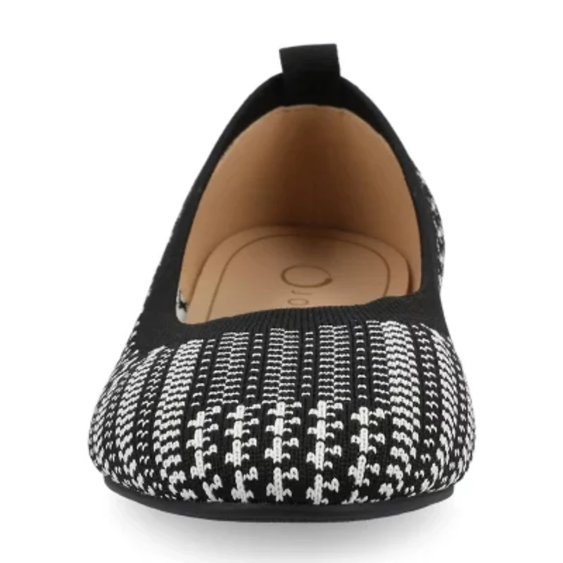 Journee Collection Maryann Womens Round Closed Toe Ballet Flats