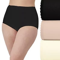 Bali Skimp Skamp Womens Cooling 3 Pack Brief Panty A633