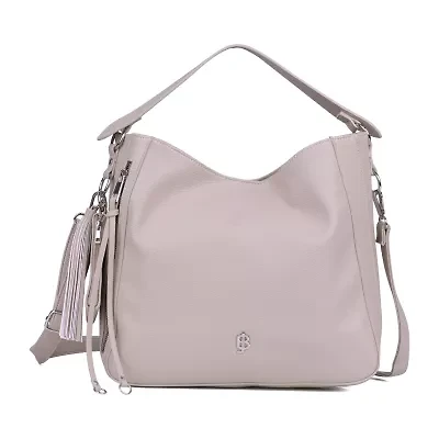 Julia Buxton Vegan Leather Hobo Bag