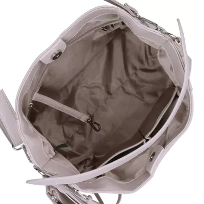 Julia Buxton Vegan Leather Hobo Bag