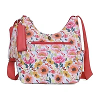 Julia Buxton Vegan Leather Organizational Hobo Bag