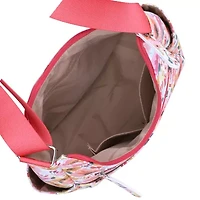 Julia Buxton Vegan Leather Organizational Hobo Bag