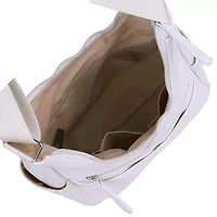 Julia Buxton Vegan Leather Organizational Hobo Bag