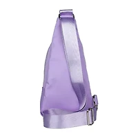 Julia Buxton Quilted Nylon Sling Bag