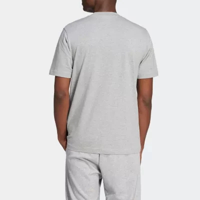 adidas Mens Crew Neck Short Sleeve Regular Fit Graphic T-Shirt