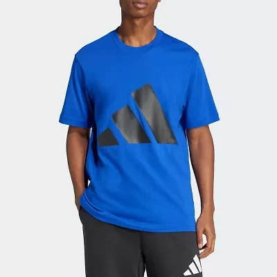 adidas Mens Crew Neck Short Sleeve Regular Fit Graphic T-Shirt