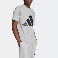 adidas Mens Crew Neck Short Sleeve Regular Fit Graphic T-Shirt