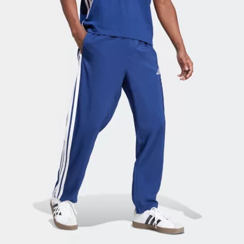 adidas Stanford Mens Straight Mid Rise Regular Fit Track Pant