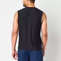 Xersion Activated Cooling Mens Crew Neck Sleeveless Muscle T-Shirt