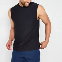 Xersion Activated Cooling Mens Crew Neck Sleeveless Muscle T-Shirt