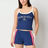 Arizona Womens Scoop Neck Juniors Tank Top